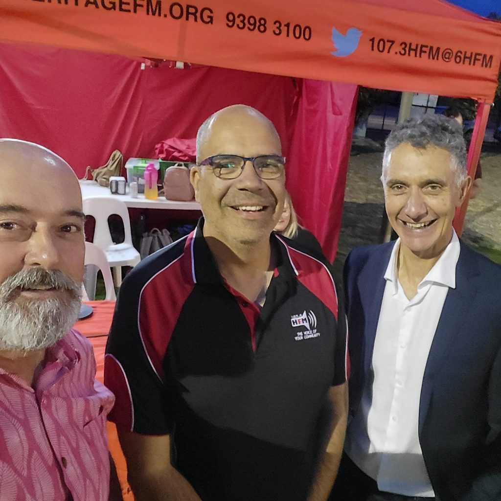 Outside Broadcast with Hugh Jones, Simon Lee and Tony Butti